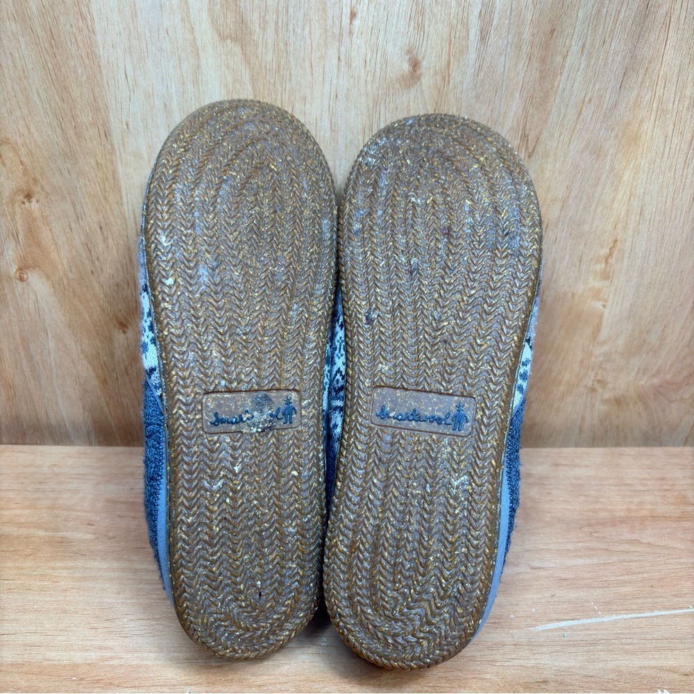 SmartWool Womens 10 Morning Ballet Flats Shoes Outdoor Slippers Gray Wool - Picture 7 of 8